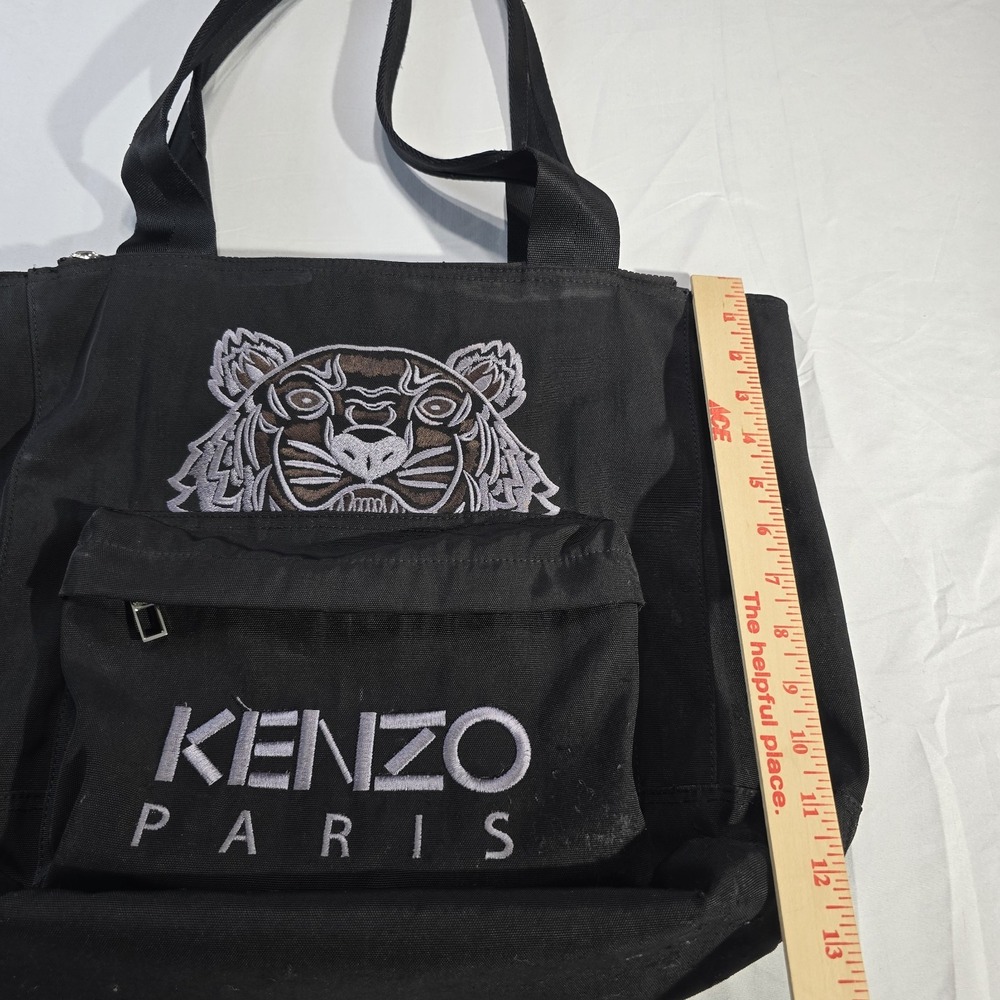 Kenzo Tiger Tote Bag Tasche Nylon Wie Neu - Picture 13 of 15